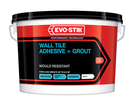 EVO-STIK Mould Resistant Wall Tile Adhesive & Grout 5 litre EVO416536