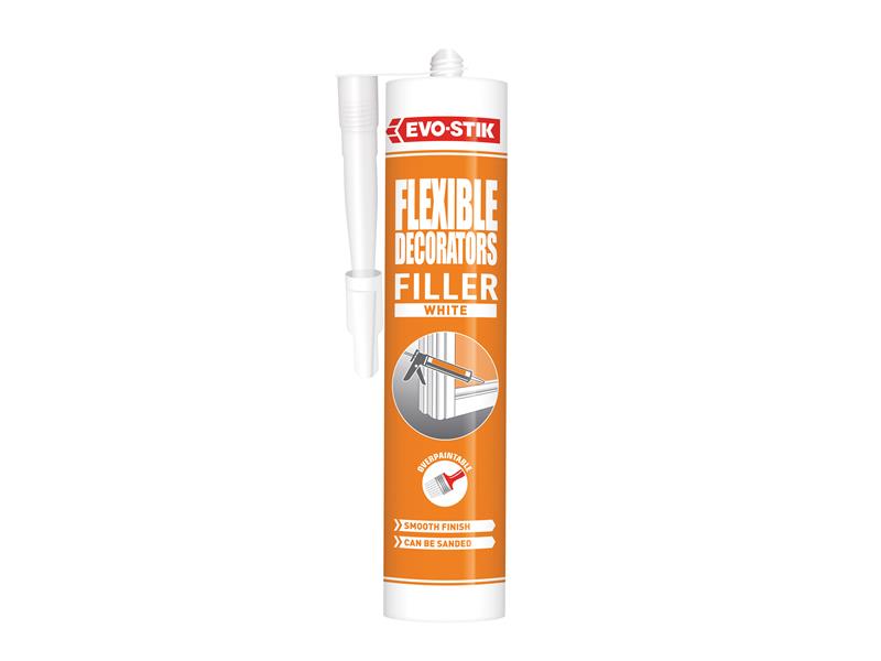 EVO-STIK Decorators Flexible Acrylic Filler White C20 EVODFFW