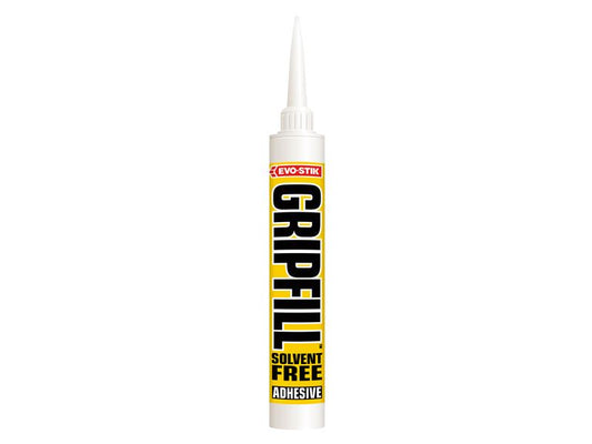 EVO-STIK Gripfill Solvent-Free Adhesive 350ml EVOGRIPYELL
