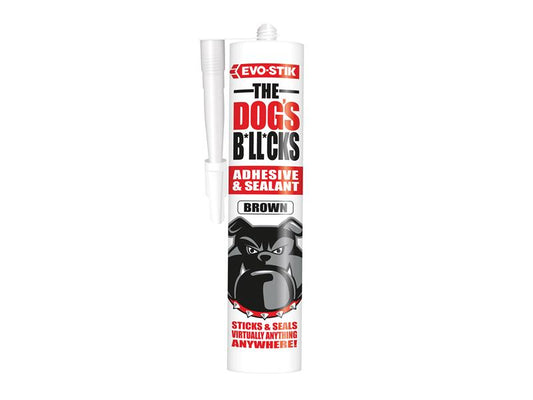 EVO-STIK The Dog's B*ll*cks Multipurpose Adhesive & Sealant Brown 290ml EVOTDBBR