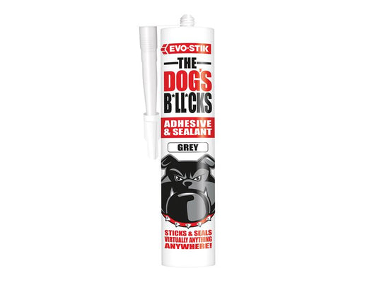 EVO-STIK The Dog's B*ll*cks Multipurpose Adhesive & Sealant Grey 290ml EVOTDBGR