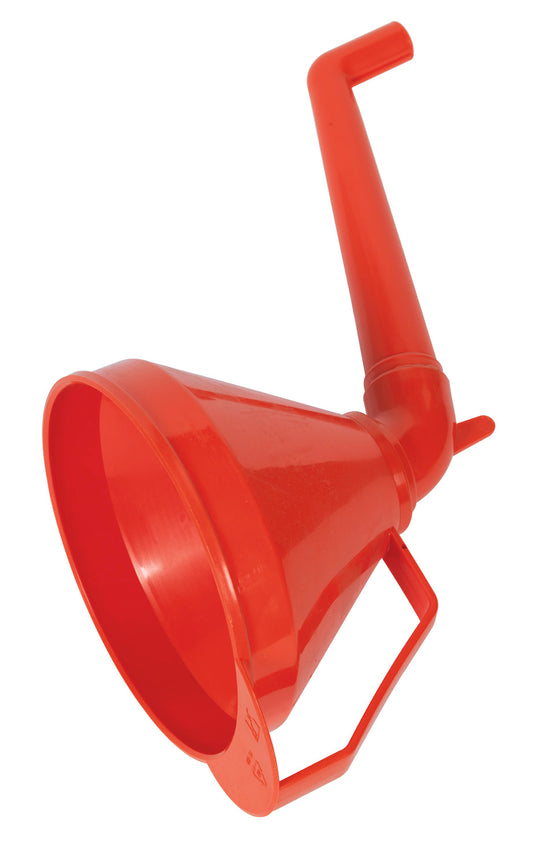 Sealey Funnel with Fixed Offset Spout & Filter Medium �160mm F16