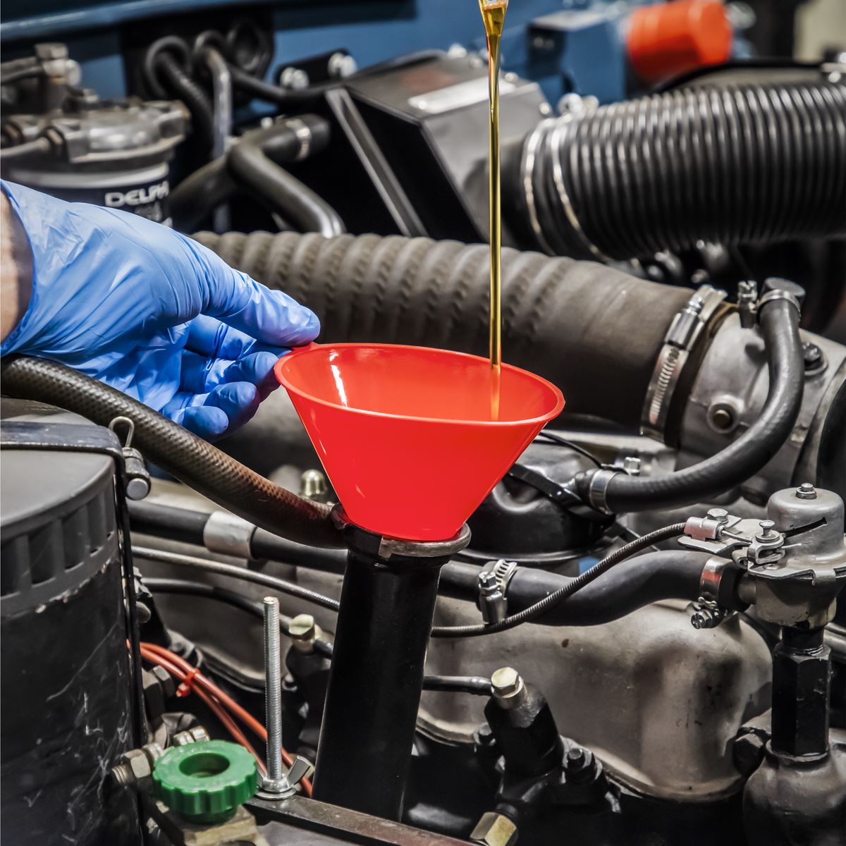 Sealey Funnel Small Economy �115mm Fixed Spout F1E