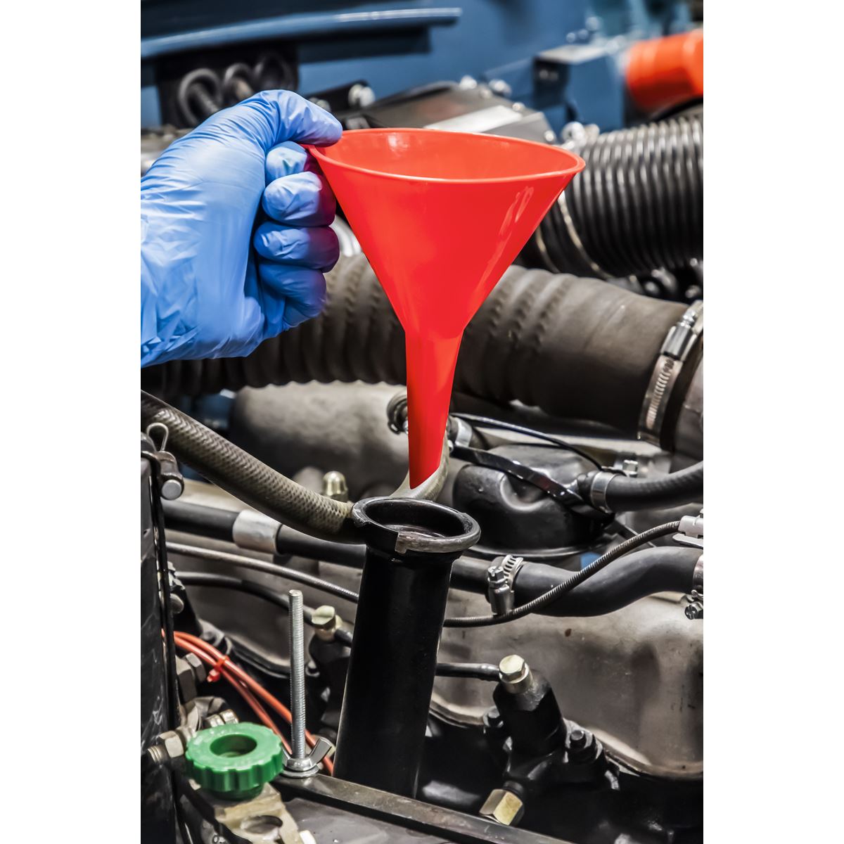 Sealey Funnel Small Economy �115mm Fixed Spout F1E