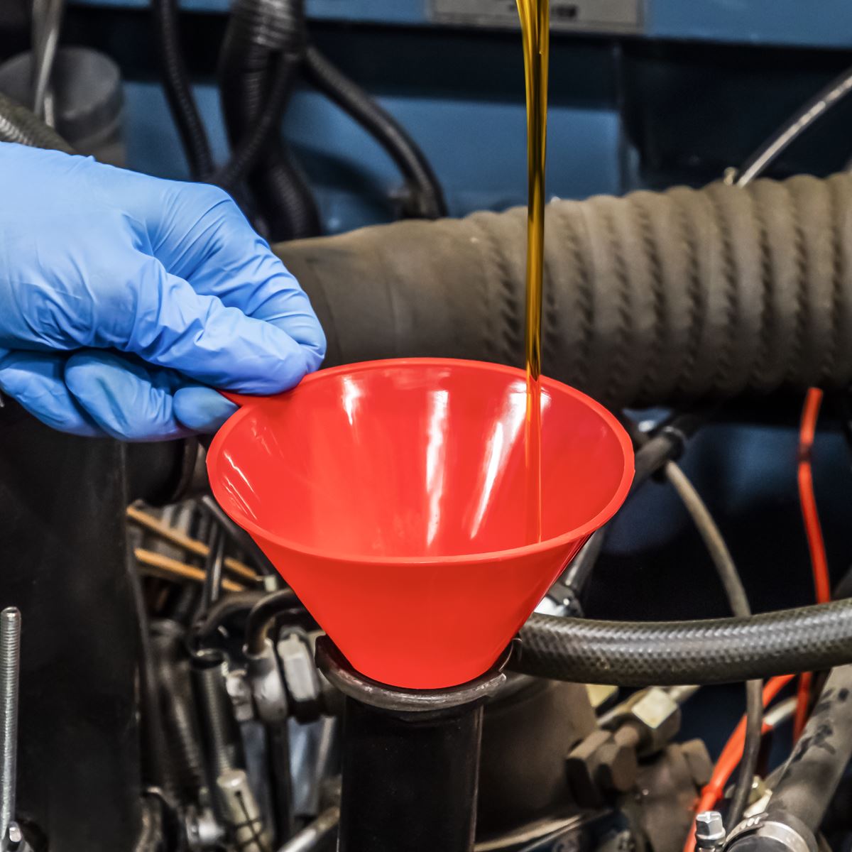 Sealey Funnel Small Economy �115mm Fixed Spout F1E