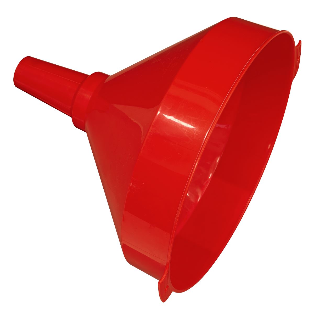 Sealey Fixed Spout Funnel with Filter 300mm Extra-Large Oil Fuel Acids etc F8