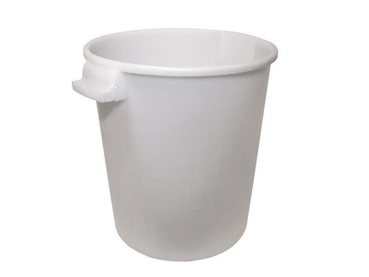 Faithfull Builder's Bucket 50 litre (10 gallon) - White FAI10GBUCKET
