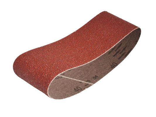 Faithfull Cloth Sanding Belt 400 x 60mm Coarse 60G (Pack 3) FAIAB60400C