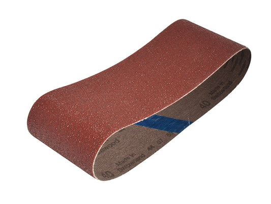 Faithfull Cloth Sanding Belt 457 x 75mm 60G (Pack 3) FAIAB75457C