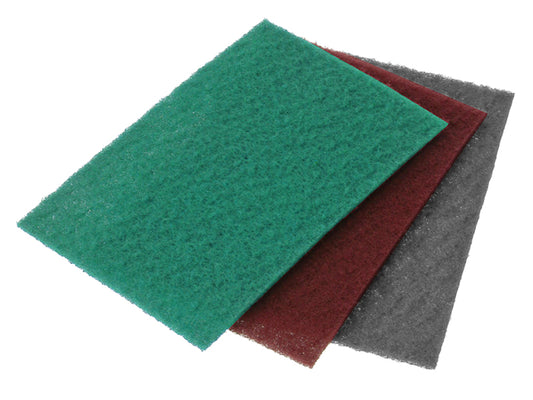 Faithfull Hand Pad Green General Purpose 230 x 150mm (10) FAIAHPGREEN