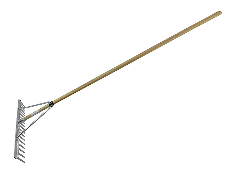 Faithfull Aluminium Landscape Rake Complete With Handle FAIALR