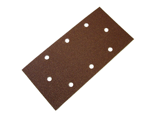 Faithfull 1/3 Sanding Sheet B/D Hook & Loop Holed Assorted (Pack 5) FAIAOTSBDHL