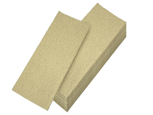 Faithfull 1/3 Sanding Sheets Orbital Coarse (Pack 10) FAIAOTSC