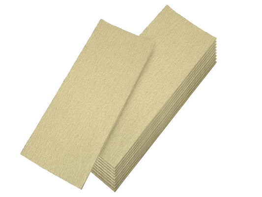 Faithfull 1/3 Sanding Sheets Orbital Medium (Pack 10) FAIAOTSM