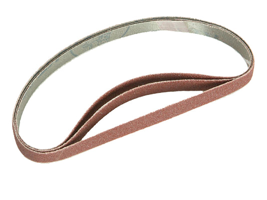 Faithfull Cloth Sanding File Belt 455mm x 13mm Assorted (Pack 5) FAIAPFBA