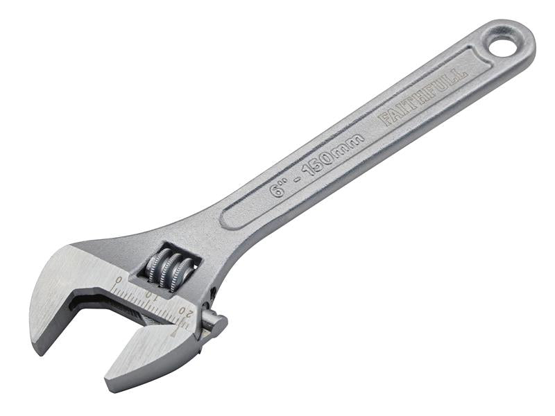 Faithfull Chrome Adjustable Spanner 150mm (6in) FAIAS150MC