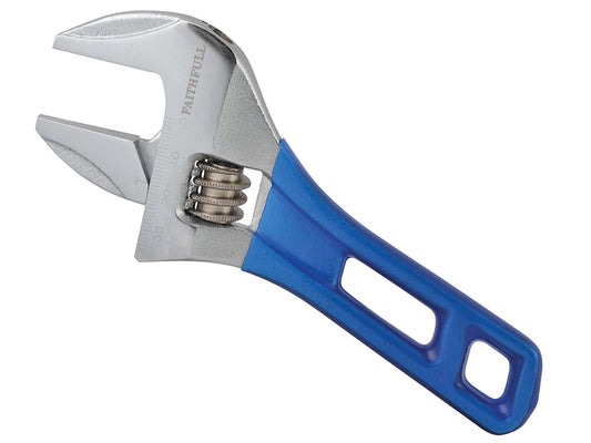Faithfull Adjustable Spanner Wide Mouth 160mm Capacity 36mm FAIAS160W36
