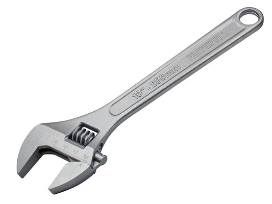 Faithfull Chrome Adjustable Spanner 250mm (10in) FAIAS250MC