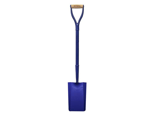 Faithfull All Steel Trenching Shovel MYD Tubular Steel Shaft FAIASTRMYD