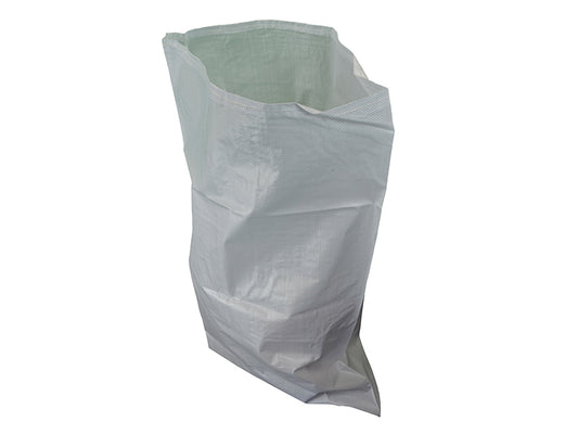Faithfull Woven White Rubble Sacks (Pack 5) FAIBAGRS5W