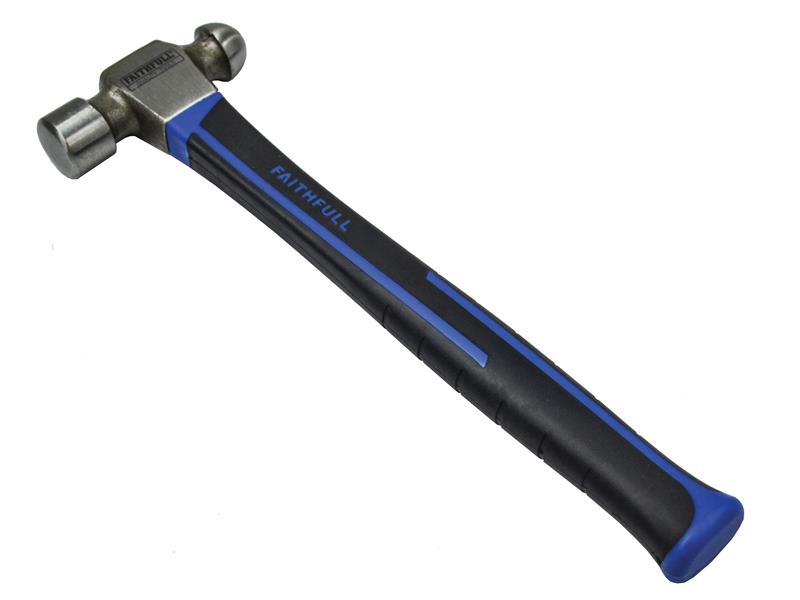 Faithfull Ball Pein Hammer Fibreglass Shaft 454g (16oz) FAIBPH16FG