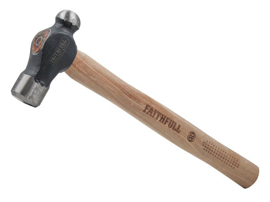 Faithfull Ball Pein Hammer FSC Hickory Handle 454g 1 lb FAIBPH16FSC
