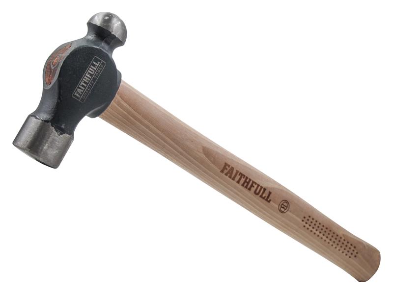 Faithfull Ball Pein Hammer FSC Hickory Handle 680g 1.1/2 lb FAIBPH24FSC