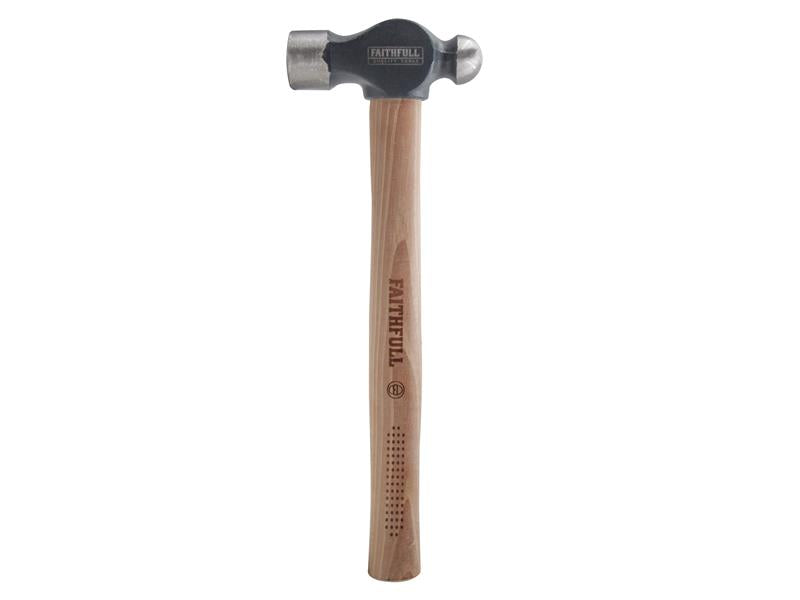 Faithfull Ball Pein Hammer FSC Hickory Handle 680g 1.1/2 lb FAIBPH24FSC