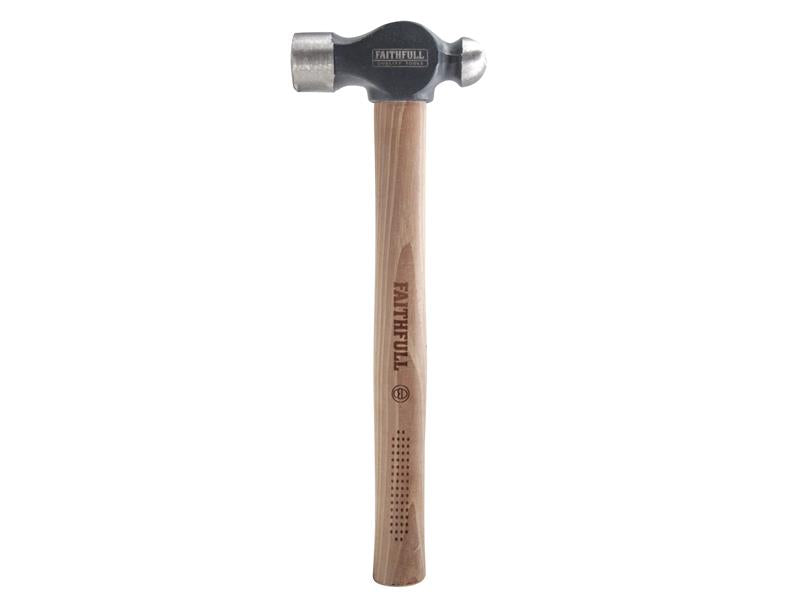 Faithfull Engineers Ball Pein Hammer Hickory Handle 908g 2 lb FAIBPH32FSC