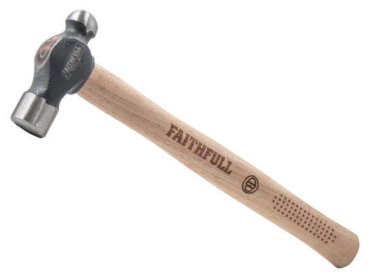 Faithfull Ball Pein Hammer FSC Hickory Shaft 227g 1/2lb FAIBPH8FSC