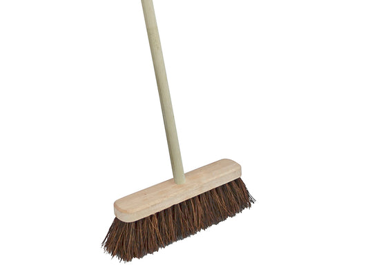 Faithfull Stiff Bassine Broom 300mm (12in) FAIBRBASS12H