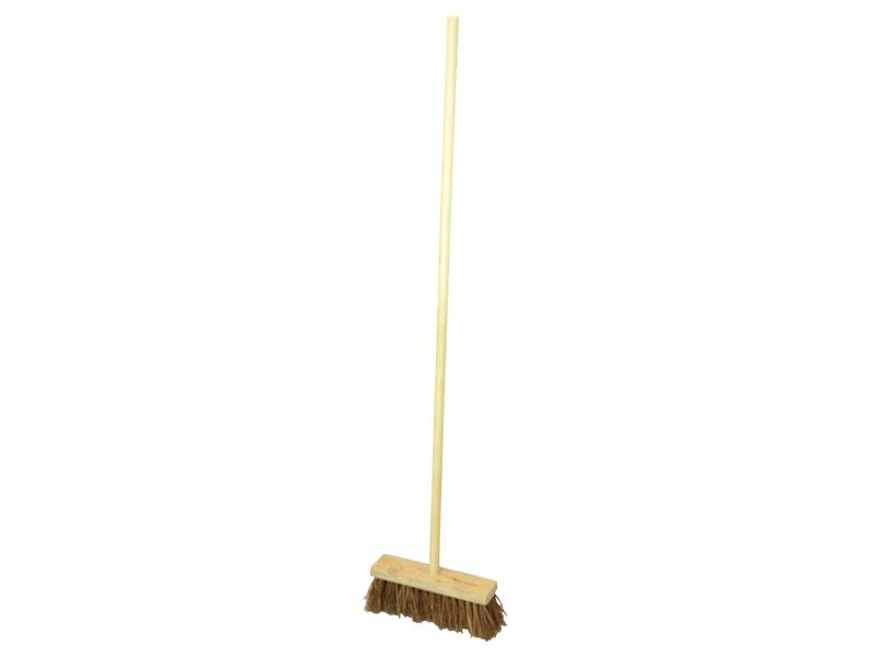 Faithfull Bassine/Cane Flat Broom 325mm (13in) FAIBRBC13FLH