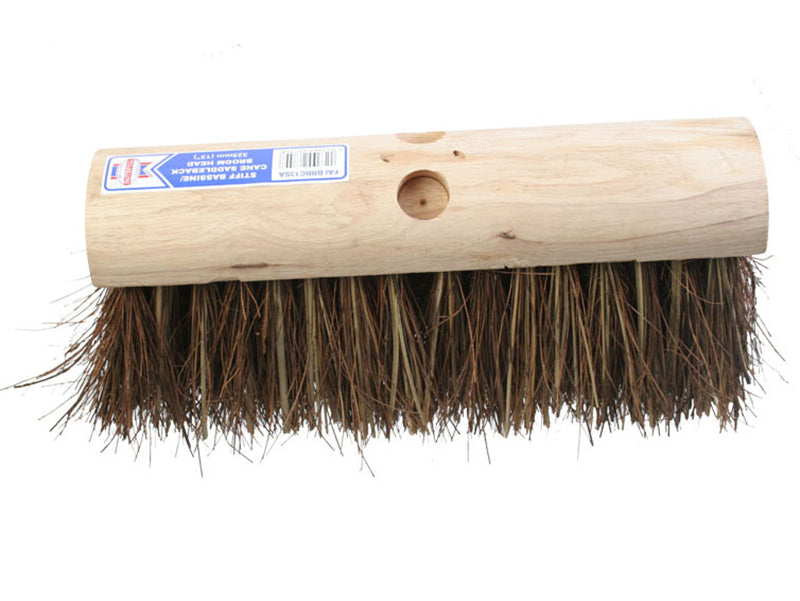 Faithfull Stiff Bassine / Cane Saddleback Broom Head 325mm (13in) FAIBRBC13SA