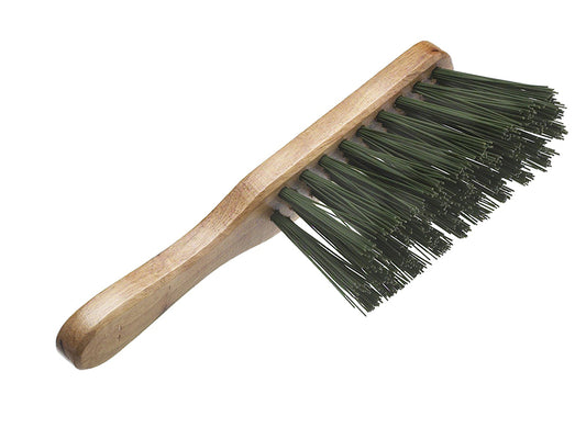 Faithfull Stiff Green PVC Hand Brush 275mm (11in) FAIBRHANDSTI