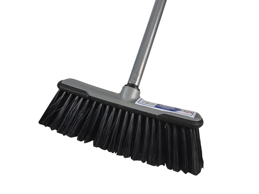 Faithfull Soft Broom with Screw On Handle 300mm (12in) FAIBRSOFTDIY
