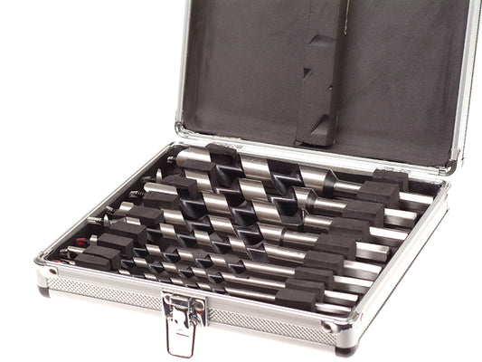 Faithfull Combination Wood Auger Bit Set, 8 Piece 6-25mm FAICASET8