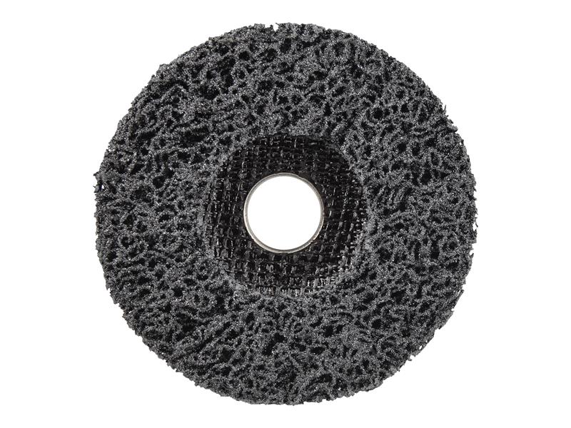 Faithfull Cleaning Fleece Disc Coarse 115 x 22mm For Angle Grinders FAICF115