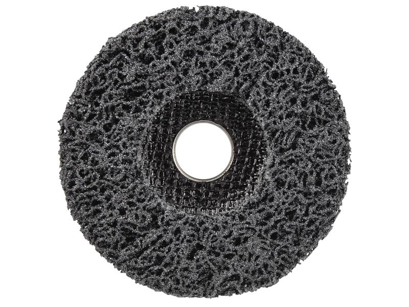 Faithfull Cleaning Fleece Disc Coarse 125 x 22mm For Angle Grinders FAICF125