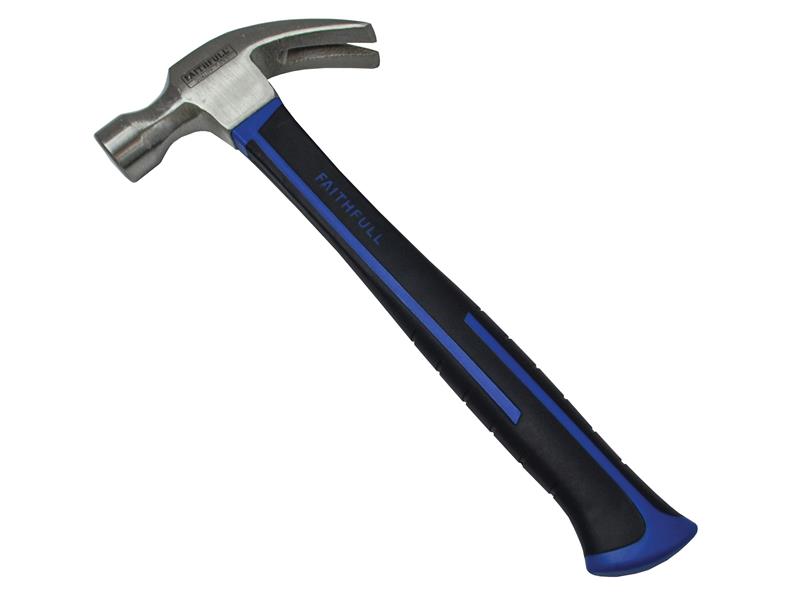 Faithfull Claw Hammer Fibreglass Handle 454g (16oz) FAICH16FG