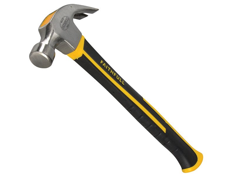 Faithfull Claw Hammer Fibreglass Handle 227g (8oz) FAICH8FG