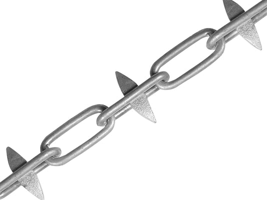 Faithfull Spike Chain Galvanised 6mm x 5m Box - Max. Load 250kg FAICHBOX6SG