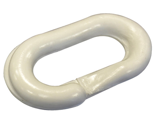 Faithfull Plastic Joining Links 8mm White (Pack 4) FAICHPJLW