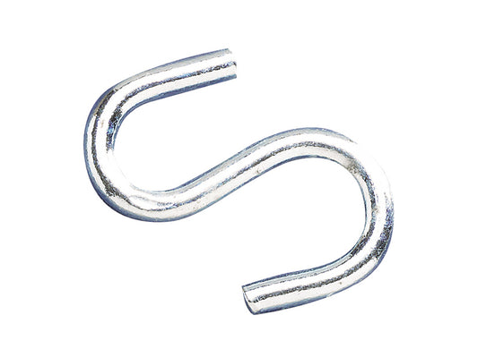Faithfull S-Hooks 3mm Zinc Plated (Pack 20) FAICHSH3020