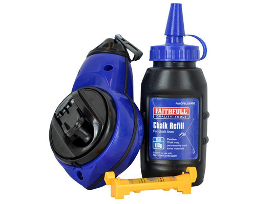 Faithfull Rapid Chalk Line Kit 30m FAICLKIT