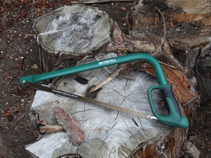 Faithfull Countryman Foresters Bowsaw 530mm 21in Steel Frame FAICOUBOW21F