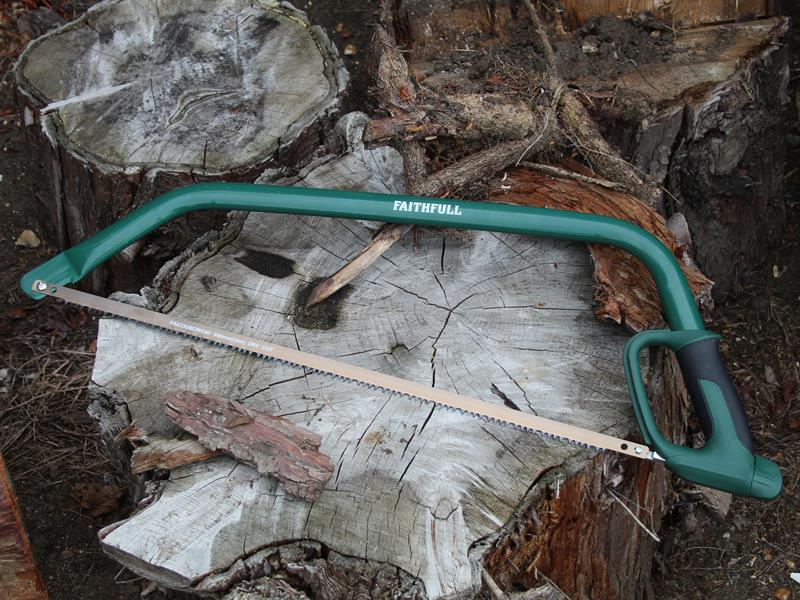 Faithfull Countryman Bowsaw 600mm 24in Tubular Steel Frame FAICOUBOW24