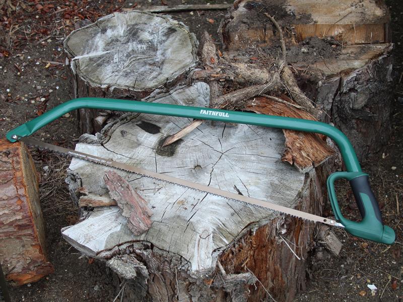 Faithfull Countryman Bowsaw 755mm 30in Tubular Steel Frame FAICOUBOW30
