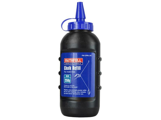Faithfull Chalk Powder Blue 250g FAICPBLUE