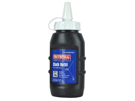 Faithfull Chalk Powder White 113g FAICPWHIT4OZ
