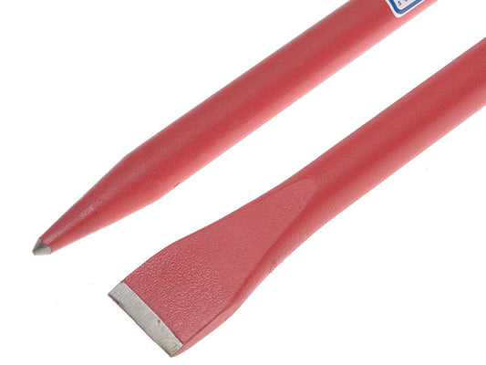 Faithfull Chisel & Point Crowbar 32mm x 1.8m FAICROW72